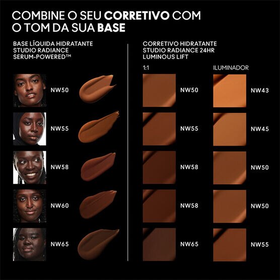 STUDIO RADIANCE CORRETIVO 24H NW55